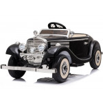 Elektrické autíčko Mercedes Benz 540K Retro - čierna - nosnosť 100KG!!!